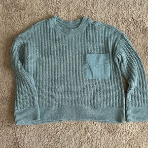 NWOT LOFT Women's Knit Sweater - Teal L
